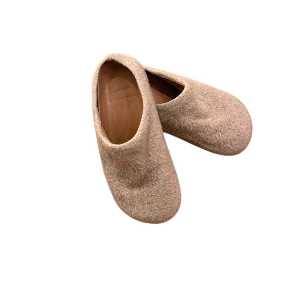 LAUREN MANOOGIAN Mono Alpaca-wool Mules - Size 35 - Picture 2 of 6